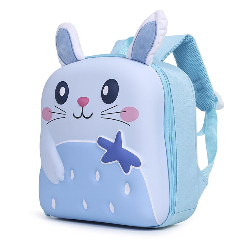 Childrens Cartoon Bunny Backpack With Breathable Lightweight Fabric For School Kids