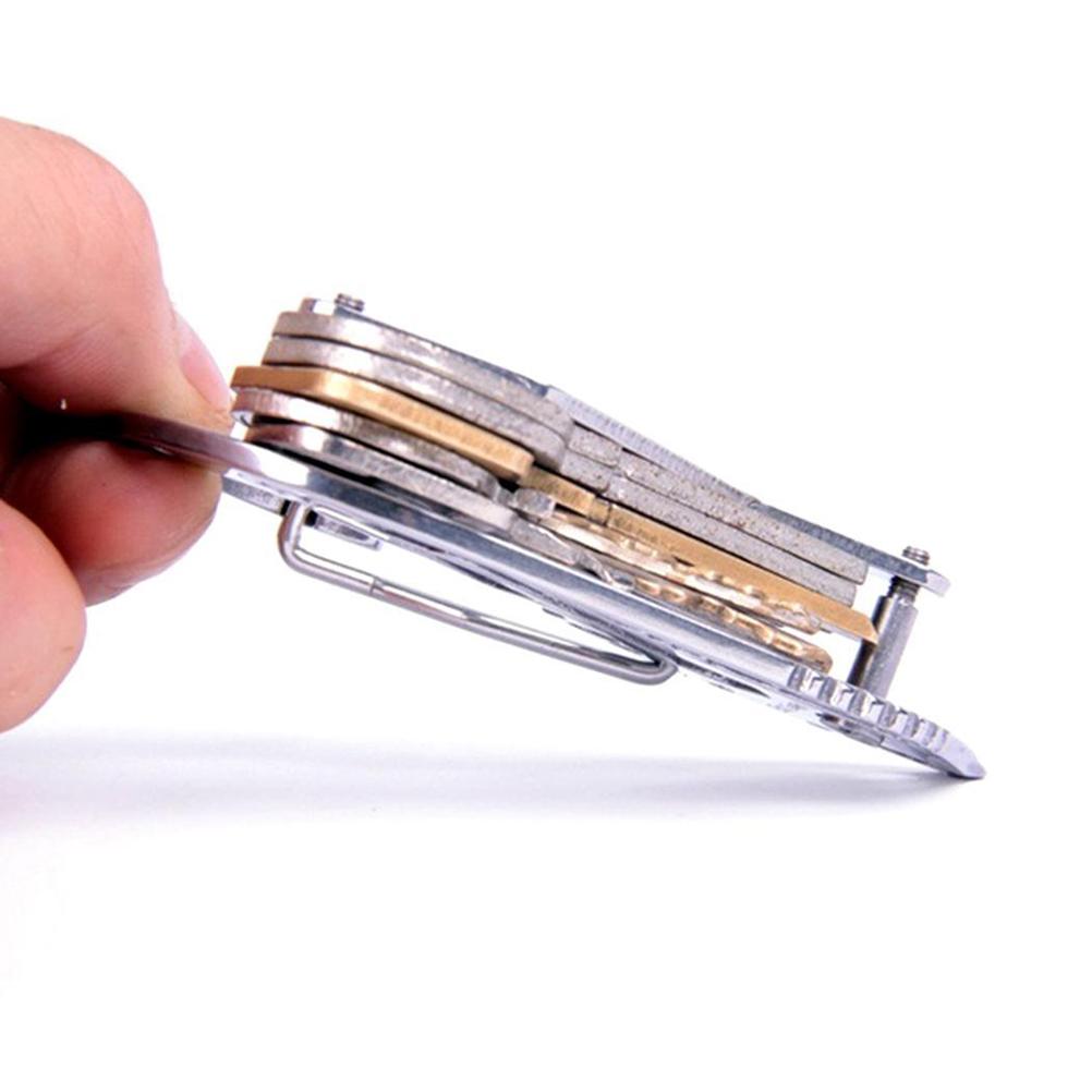 Multi Function Keychain Carabiner Keychain Stainless Steel Keychain Outdoor Tools