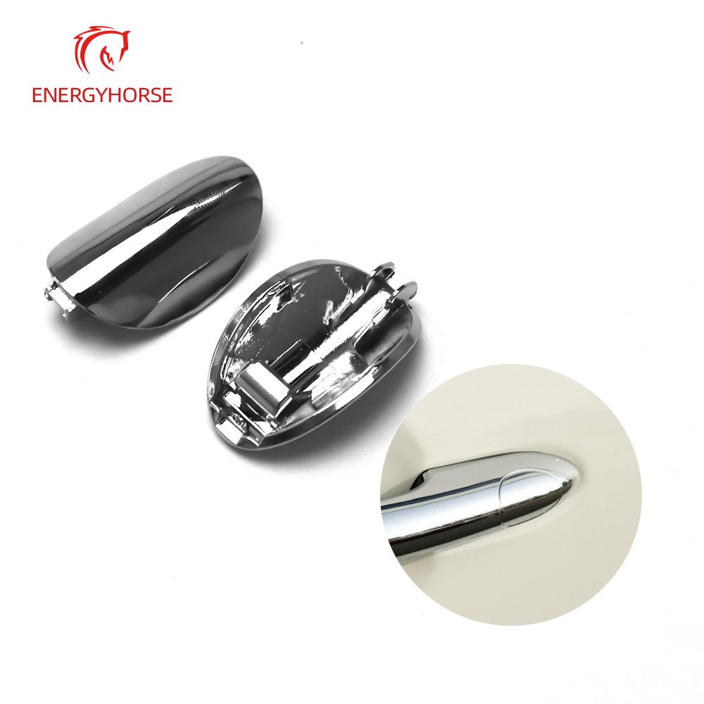 Для BMW Mini Cooper JCW One F54 F55 F56 F57 F60 ALL4 Передняя Наружная Ручка Двери Замок Отверстие для Ключа Накладка Хромированная Крышка