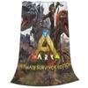 Ark Survival Evolved Ultimate Edition Four Seasons Comfortable Warm Soft Throw Blanket Ark Survival Evolved Gaming Dinosaurs