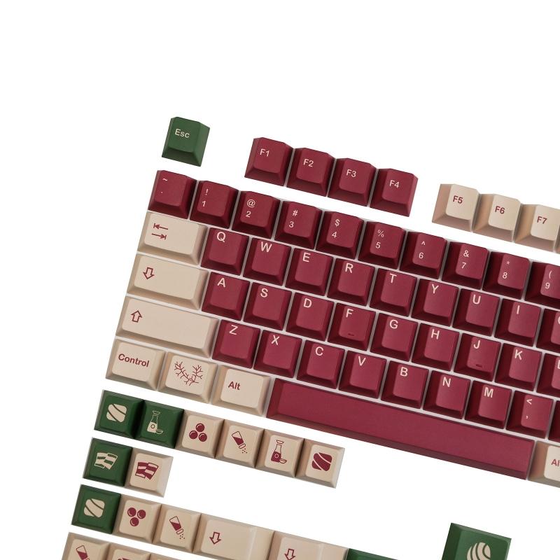 142 клавиши колпачки клавиш профиль PBT Dye Sub механическая клавиатура колпачки клавиш для MX hes GK64 68 84 87 96 980 GH60
