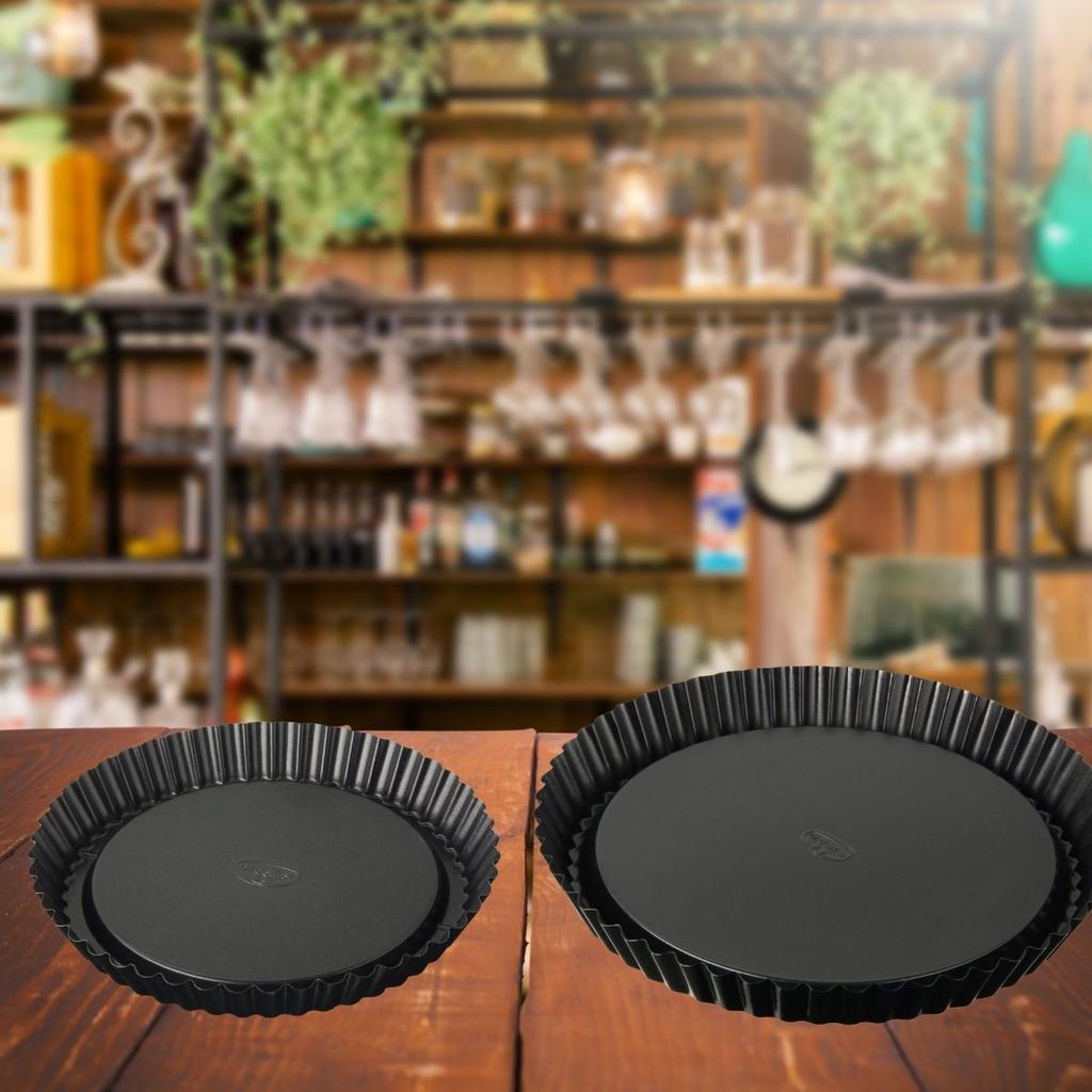 Set of 2 Upside-down Tart Molds 22 Cm and 28 Cm Dr Oetker Tradition Ref. 9998450