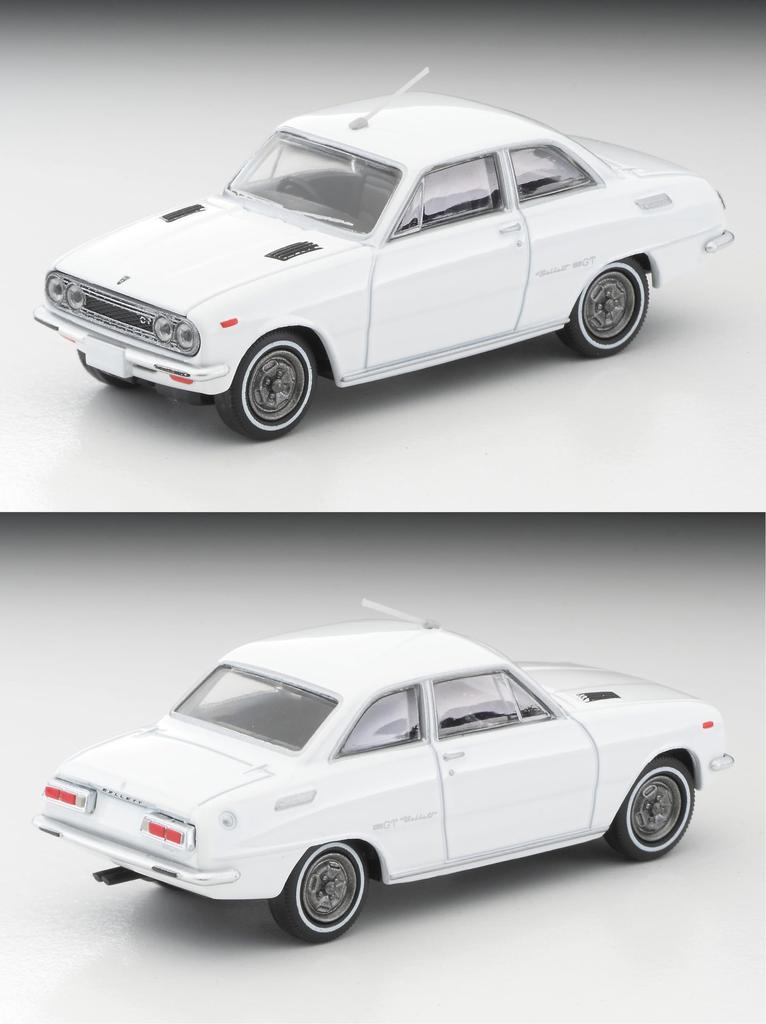 Tomica Limited Vintage Isuzu Bellett 1800GT White 1970 Model LV-209a (Finished)