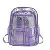 Clear Backpack for Girls Boys Waterproof Heavy Duty Transparent Bookbag Large Capacity See Through Backpack for Work School Travel