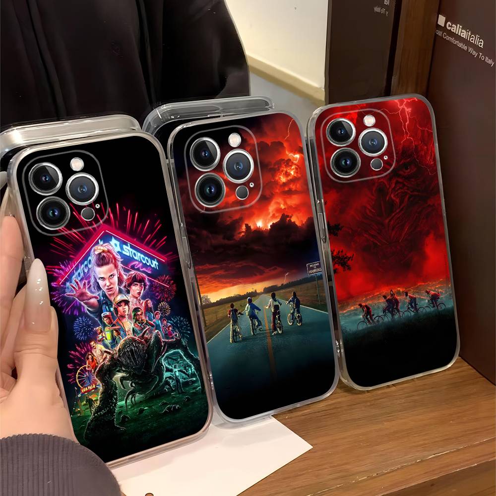 Горячий чехол для телефона S-Stranger T-Things для IPhone 17 16 14 11 12 13 15 Pro Max 14 Plus 17 Air Cover