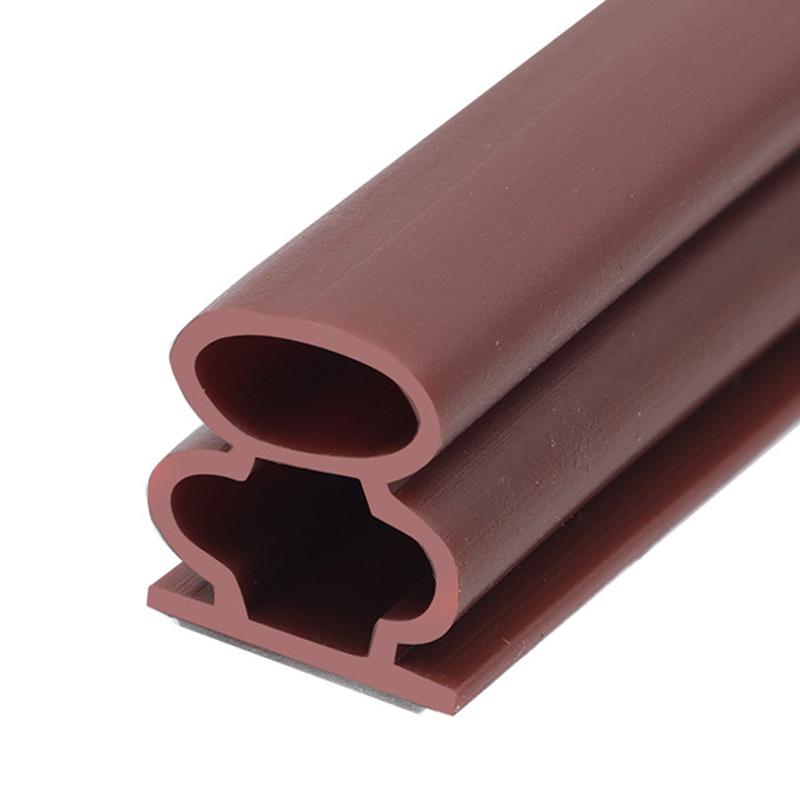 Самоклеящаяся I-образная уплотнительная полоса для деревянной двери: Звуконепроницаемый, Противоударный, Ветрозащитный, Теплый.