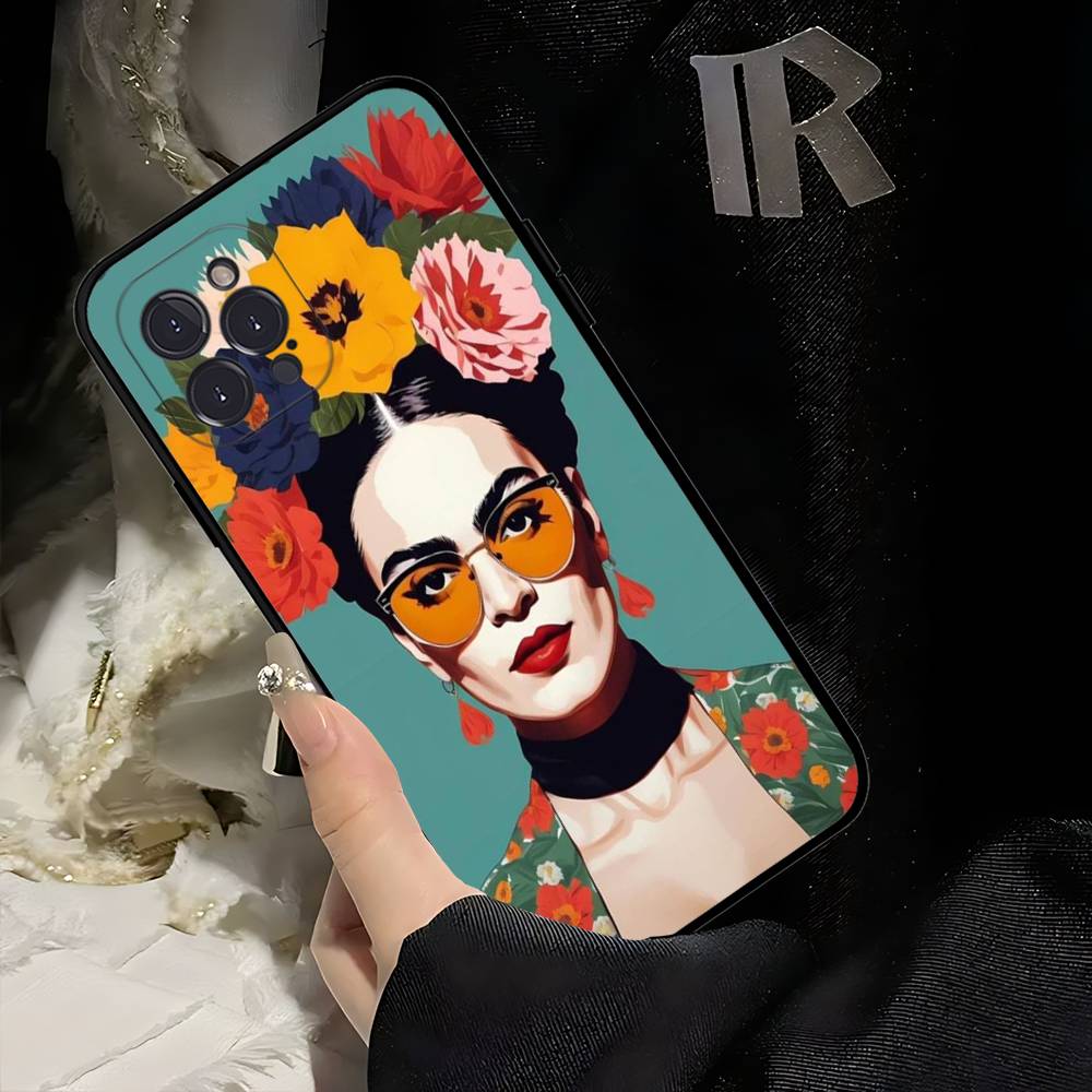 F-Фрида-s K-Кало-g Искусство Для iPhone 17 16 15 14 Pro Max Air 11 12 13 Mini Plus Чехол для Телефона
