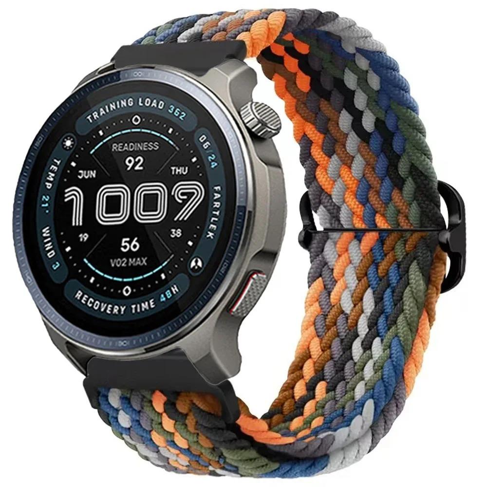 22 мм 20 мм Нейлоновый ремешок для Amazfit Balance 2 1/Bip 6 5 Спортивный браслет Ремешок для часов Correa для Amazfit GTR 47 мм/GTR 4 3/GTS/Active 2