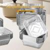 Disposable Rectangular Aluminum Foil Food Containers