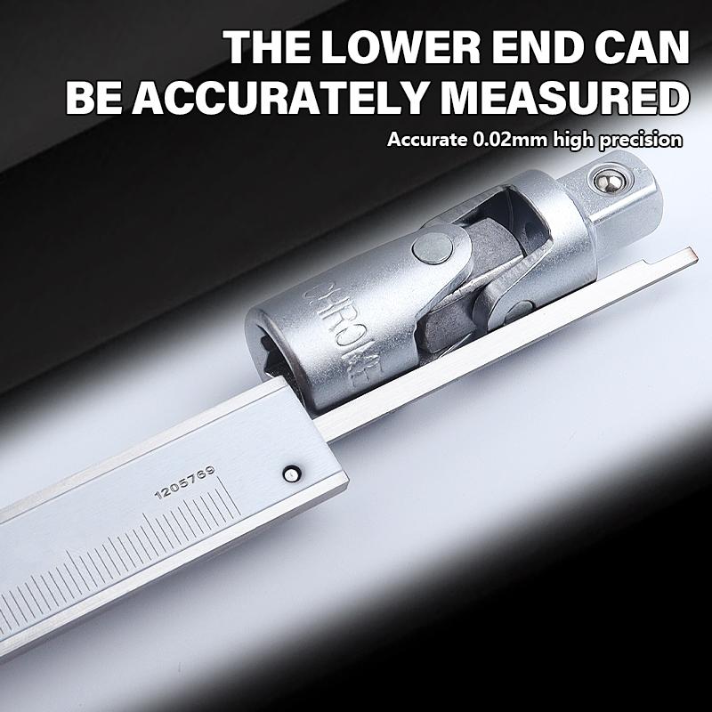 Factory Dial Vernier Caliper High Precision Shockproof Carbon Steel Flexible Lock 0-300mm 0.02mm Accuracy 1 Year