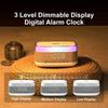 Alarm Clocks for Bedrooms Night Light Bluetooth Speaker Sound Machine Dimmable LED Display Fast Wireless Charger Station
