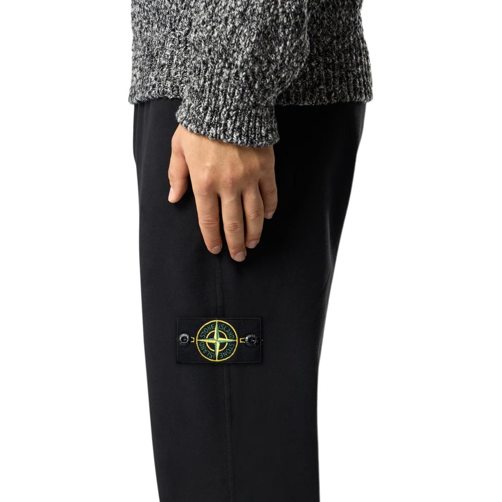 Stone Island SS26 Spring Summer Collection Side Badge Logo Drawstring Waist Casual Pants Unisex bottoms L1S156200004S0410-V0029