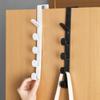 Bedroom Door Hanger Clothes Hanging Rack Over The Door Plastic Home Storage Organization Hooks Purse Holder for Bags Rails