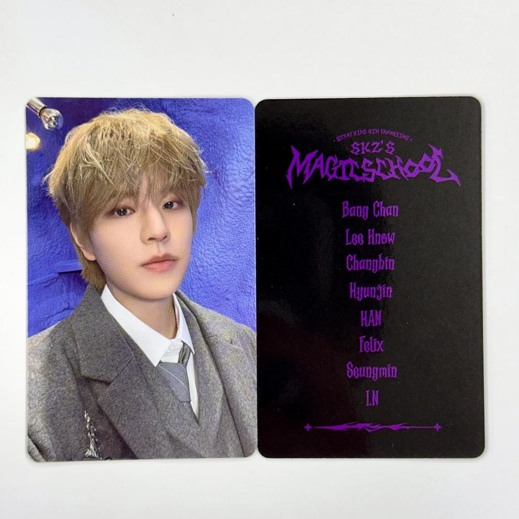 Stray Kids Фотокарточка POB Школы Магии SKZ