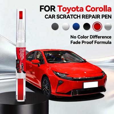 Для Toyota Corolla Автомобильная краска Ремонтная ручка Подкрашивание Удаление царапин Сделай сам Автоаксессуары Белый 070 089 Серебристый 1F7 Коричневый 4U3 Желтый