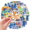 Roblox 50pcs Rainbow Friends Stickers Waterproof Reusable Decor For Case Luggage