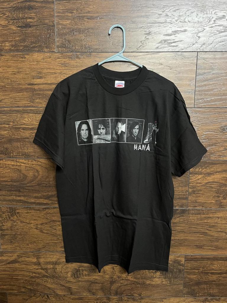 Mana Band T-shirt 2007 Tour Amar es Combatir Album Tee M