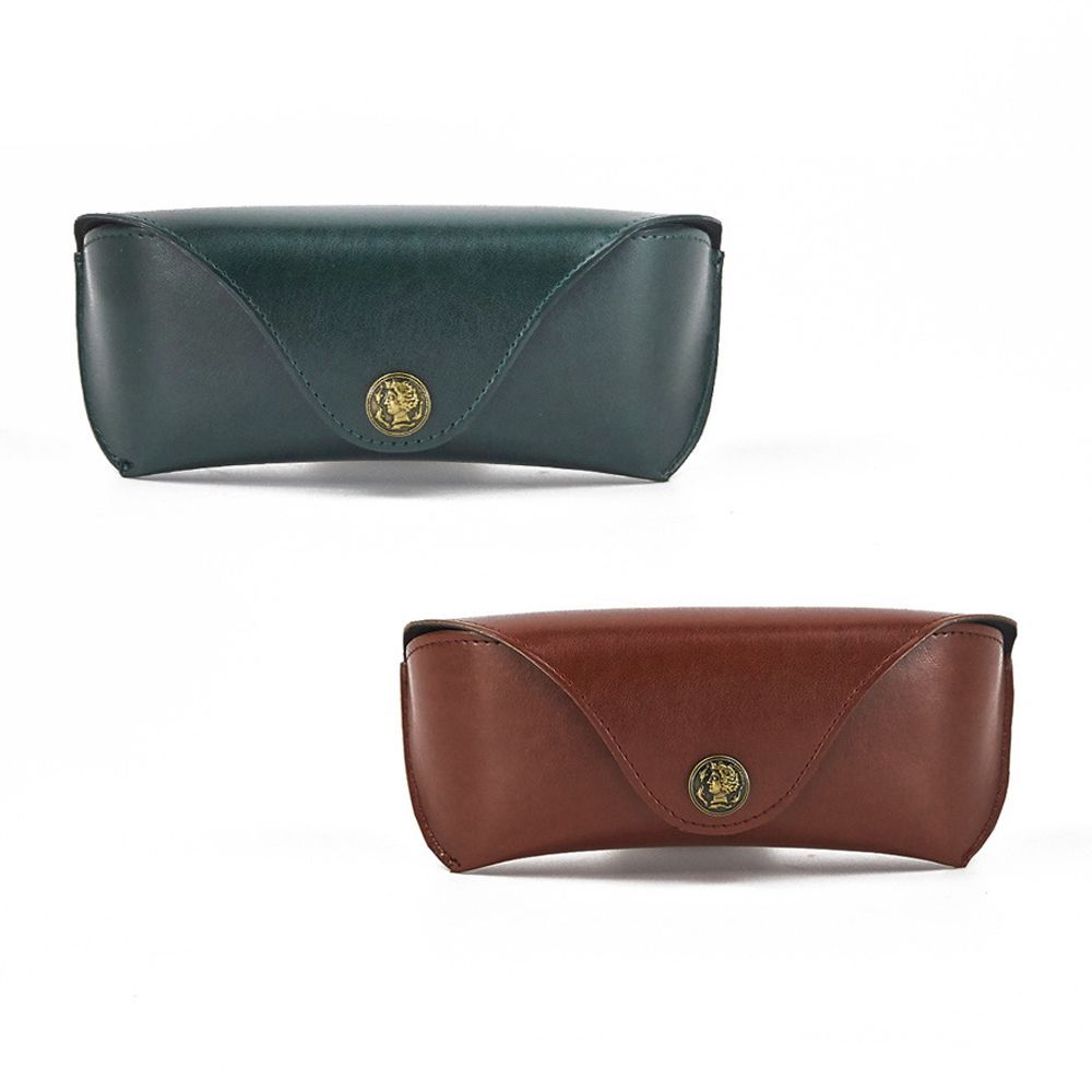 Eyewear Accessories Portable Soft Leather Glasses Box Sunglasses Holder Box Protective Glasses Case