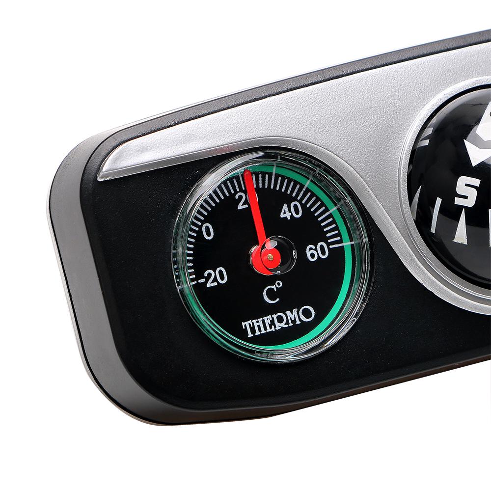 Украшение Автомобильные Украшения Компас Термометр Гигрометр Для Авто Лодки Транспортных средств Аксессуары для Интерьера 3 в 1 Направляющий Шар