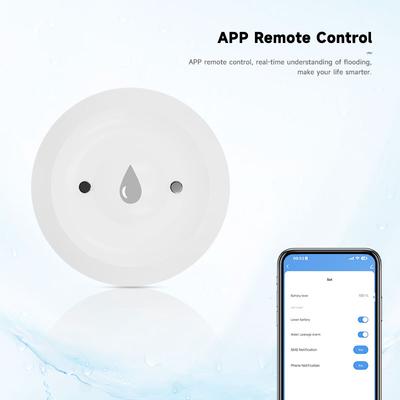 Tuya ZigBee Умный датчик протечки воды Датчик затопления Сигнализация Удаленный мониторинг через приложение Затопление Перелив для Кухни Ванной