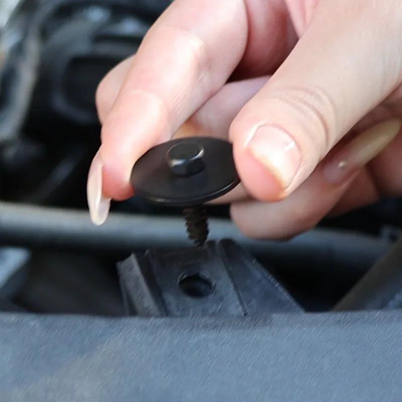 Комплект винтов и самостопорящихся U-образных гаек Автомобильный чехол бампера и подкрылок Крыло для BMW 07149126886 07146951655 Аксессуары Гайка Болт