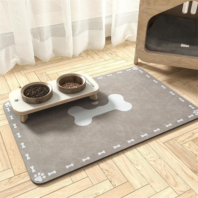 Minimalist Diatomaceous Earth Puppy Pad: Quick-Drying, Absorbent, Splash-Proof Floor Mat
