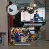 Compressed Air Hose Reel - Hose: 10 m + 0.9 m - Inner diameter 3/8" (9.5 mm), 1/4" (6.35 mm) BSPT - Automatic Retractable Air Hose Reel Grey