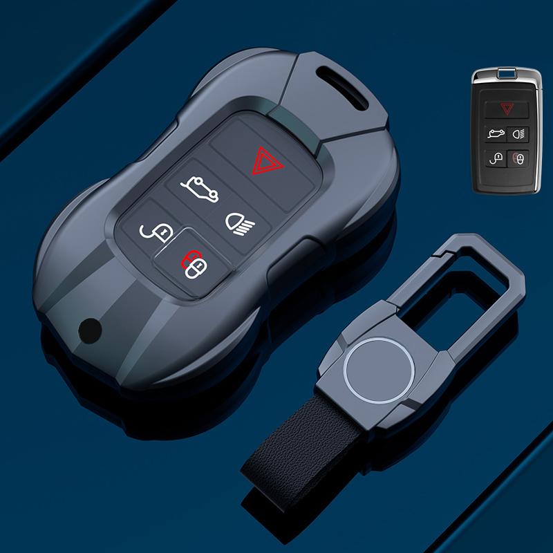 Подходит для брелока-чехла для ключей автомобиля Jaguar XFL XEL FPACE XJL FTYPE Epace Ipace Xe Оболочка для ключа Чехол для ключа Пряжка для брелока Женский