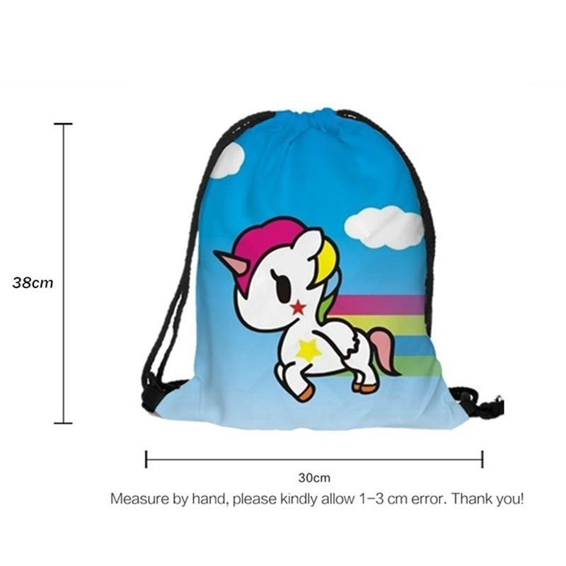 Мультяшная сумка, рюкзак, студенческая школьная сумка, дорожный рюкзак для колледжа, сумка на шнурке