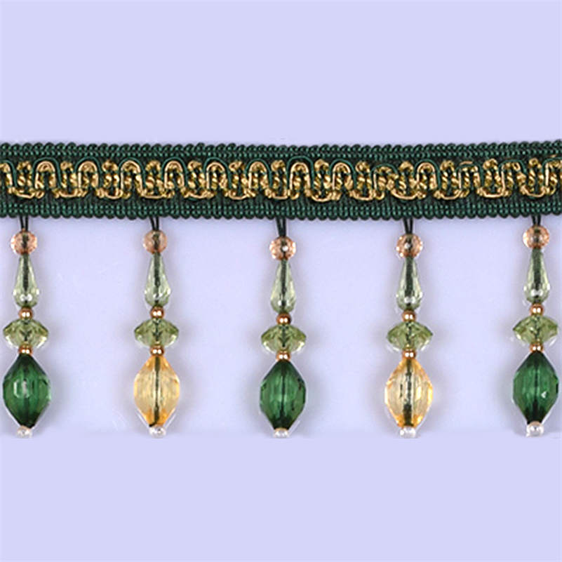 3-метровые подвески из хрустальных бусин для штор, бахрома, кисточки, отделка, обивка, свадебный декор