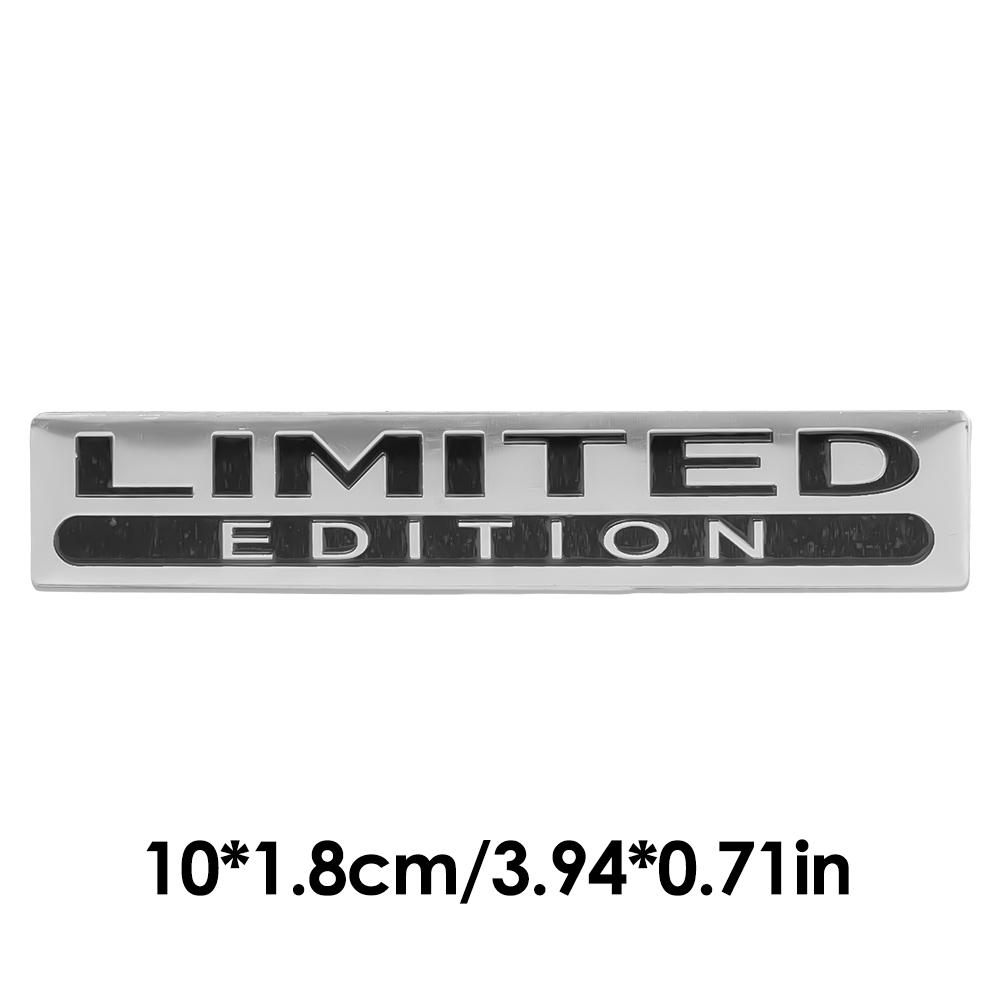 3D металлическая наклейка на автомобиль ОГРАНИЧЕННЫЙ ВЫПУСК/СПЕЦИАЛЬНЫЙ ВЫПУСК Наклейка на корпус мотоцикла Эмблема на крыло Наклейка Модификация внешнего вида