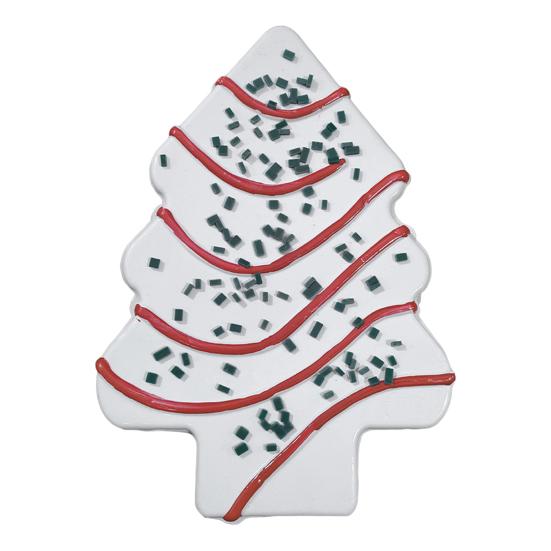 Christmas Tree Box Tree Shape Cake Storage Box Resin Food Storage Container Candy Snack Organizer Bins with Lid for Desktop Decor