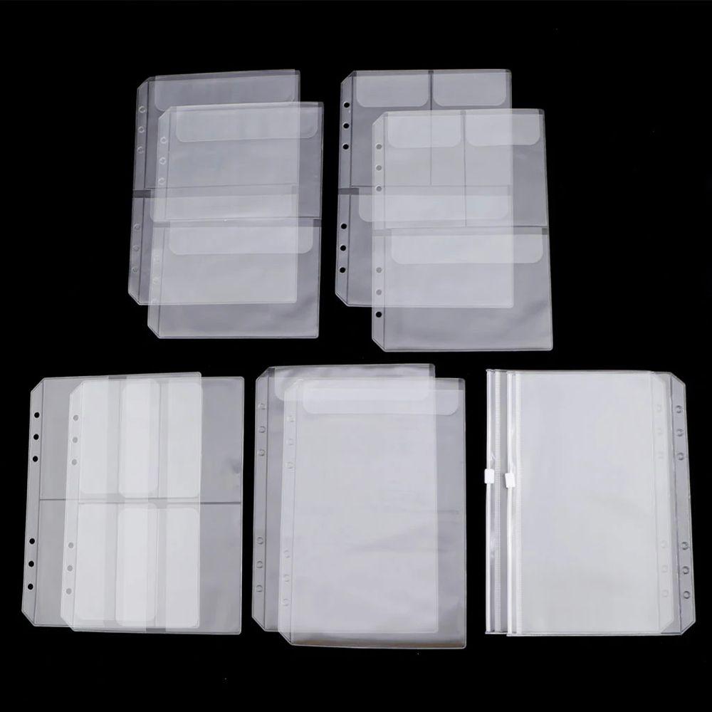 Size with Flap Binder Filler Binder Pockets Notebook Binder Binder Zipper Folders Loose Leaf Bags