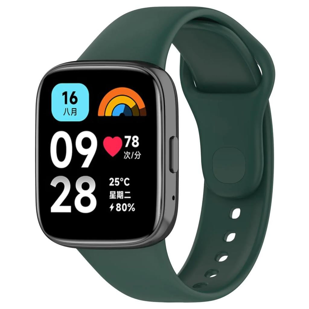 Ремешок для Xiaomi Redmi Watch 3 3 Active 3 Lite Силиконовый ремешок-браслет сменный Аксессуары для наручных часов Ремень Correa