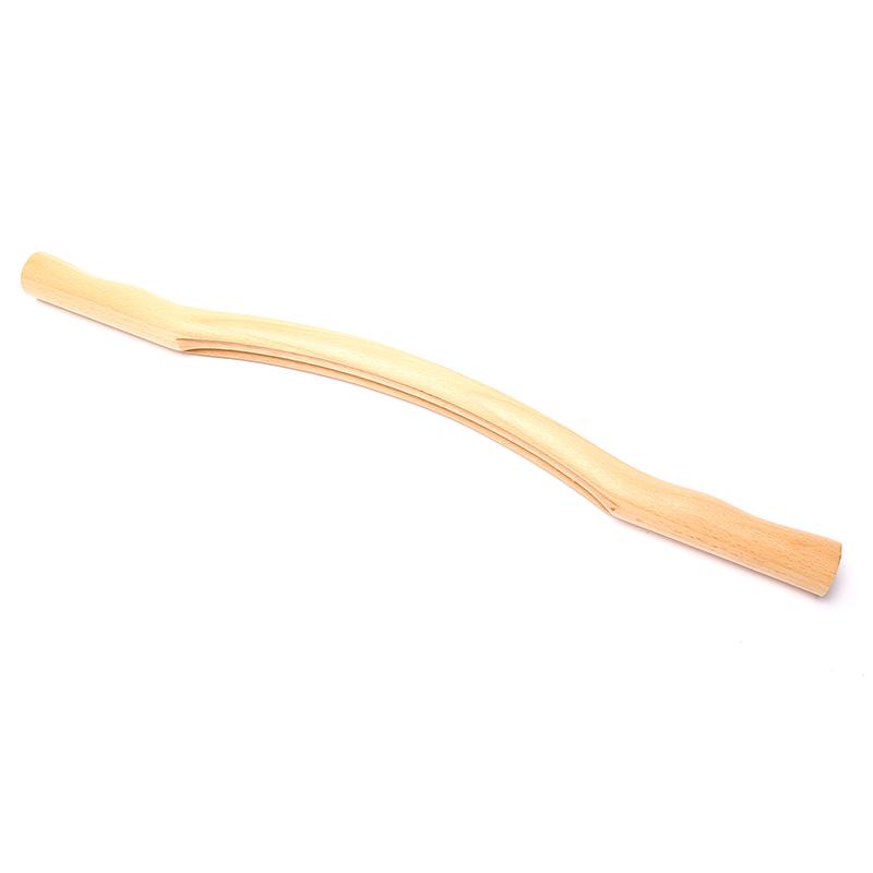 Натуральная деревянная бамбуковая палочка для массажа гуашью, деревянный массажер для шеи, плеч, спины