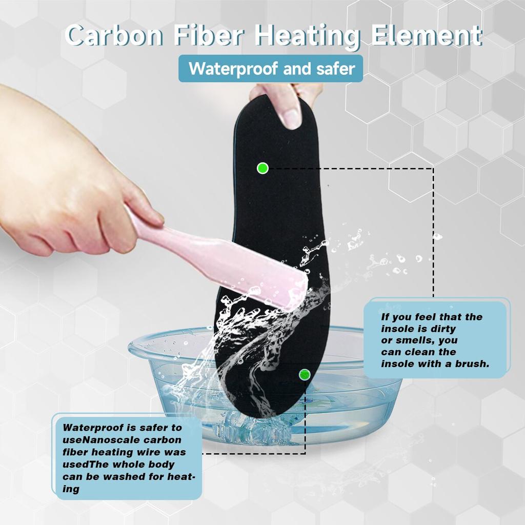 2000 мАч перезаряжаемые электрические стельки с подогревом и дистанционным управлением, зимние теплые стельки с подогревом, подушечки для спортивной обуви для катания на лыжах, охоты