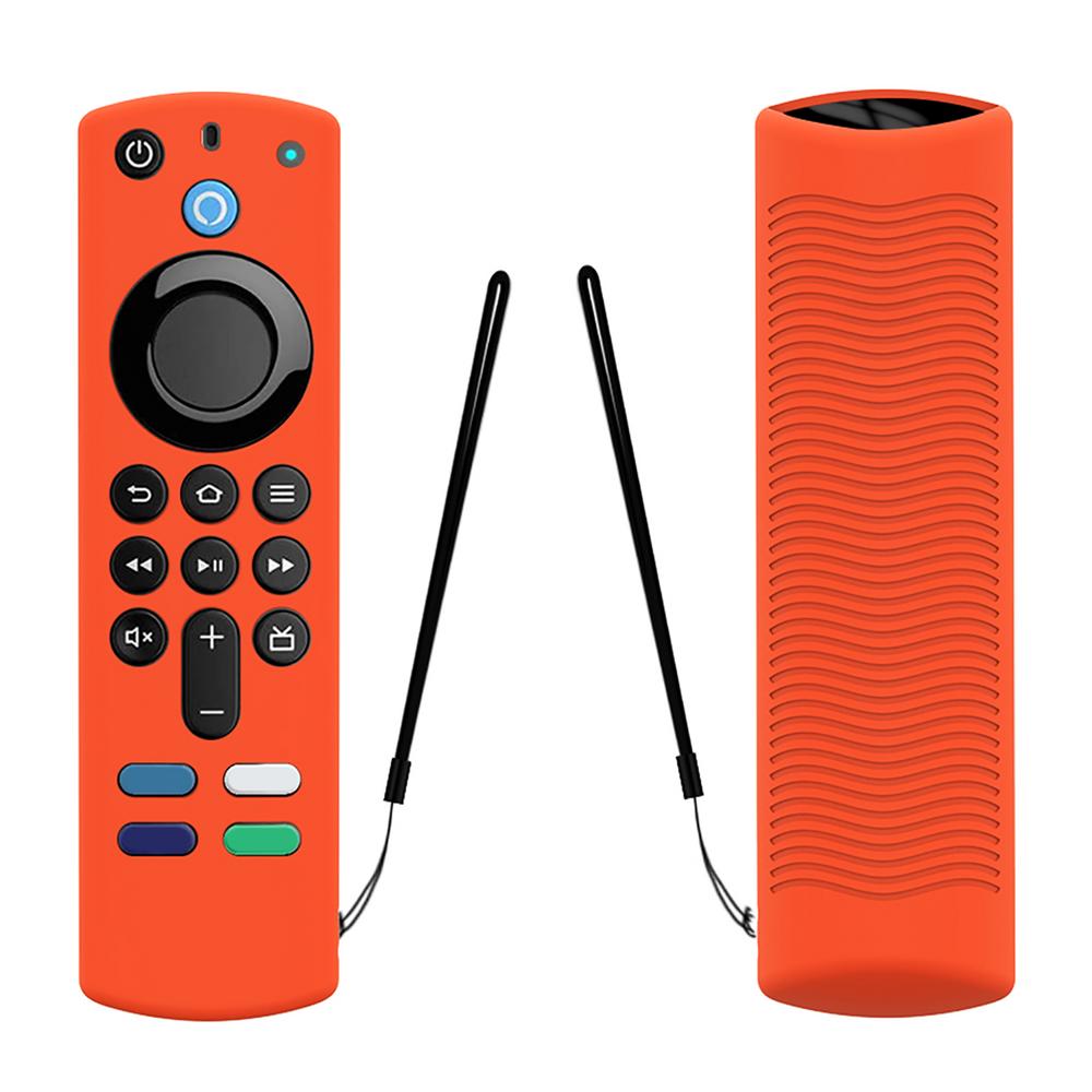 Силиконовый Чехол Защитный Чехол Для Голосового Пульта Alexa (3-е поколение) Защитный чехол-оболочка от падений и пыли для пульта дистанционного управления