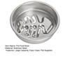 Stainless Steel Slow Feeder Dog Bowl Anti-Choking Anti-tip Non-slip Slow Eating Pet Feeding Bowl for Small Medium Breed