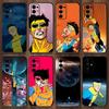 Неуязвимый-Мультяшный Чехол Для Телефона Для Samsung Galaxy A13,A21s,A22,A31,A32,A52,A53,A71,A80,A91 Мягкий Черный Чехол