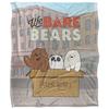 We Bare Bears Silky Baby Supersoft Blanket