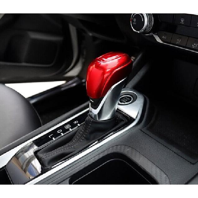 For Nissan Sentra Sylphy -2024 Gloss Red Center Console Gear Shift Knob Trim