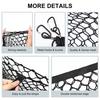 Envelope Style Organizer Cargo Net Black Fit Ford Maverick   2024