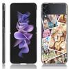 Роскошный чехол для Samsung Galaxy Z Flip 4 3 5G, черный ПК, жесткие чехлы для телефонов, модная задняя крышка ZFlip Funda FAIRY TAIL, аниме Shell Sac