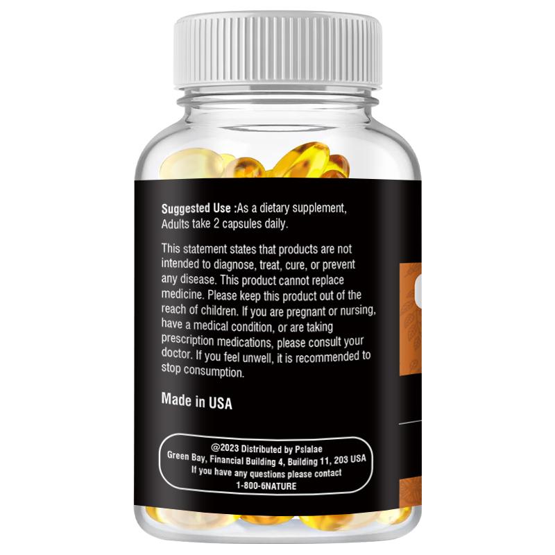 Pslalae Капсулы с кордицепсом китайским + экстрактом грибов - Энергия, Иммунное здоровье
