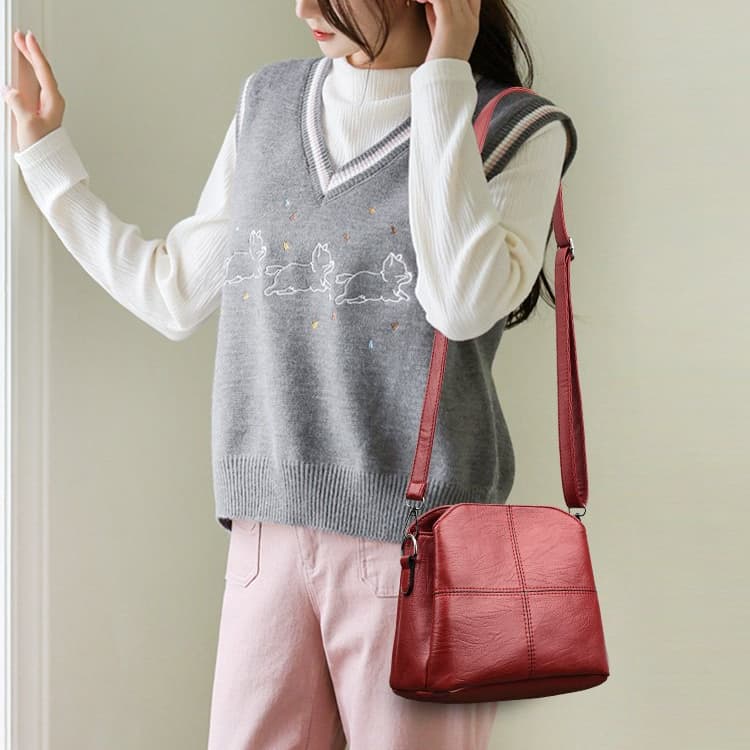 New Soft Leather Women's Shoulder Bag Crossbody Bag