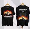 New Collection Uriah Heep 2025 Tour S to 5XL 2-sides T-shirt