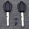 10pcs For Suzuki Haojue DR/TR/XCR300 motorcycles auxiliary key shell-left side key blank electric door lock embryo