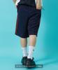IMPROMES Casual Shorts [SIDEWAYSTANCE] Line Jersey Shorts, Men's, Navy