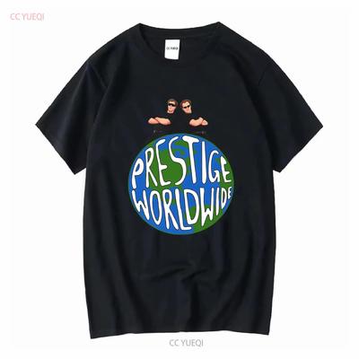 Step Brothers T Shirt Prestige Worldwide John C Reilly Will Ferrell Movie Long or Short Sleeves Vintage Washed