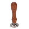 Coffee Tamper 30mm Stainless Steel Coffee Ground Press Tool with Wooden Handle for Cafe Home